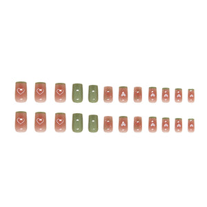 Elegant Minimalist Press-On Nail Set (24pcs) (DESIGN 7399)