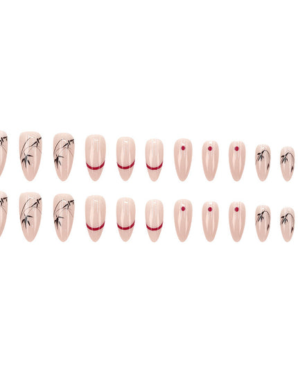 Elegant Minimalist Press-On Nail Set (24pcs) (DESIGN 7588)