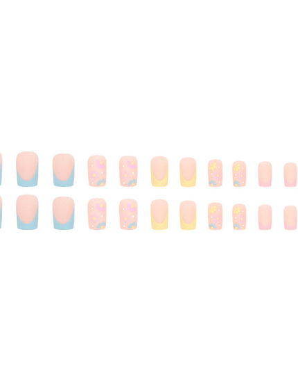 Elegant Minimalist Press-On Nail Set (24pcs) (DESIGN 7479)