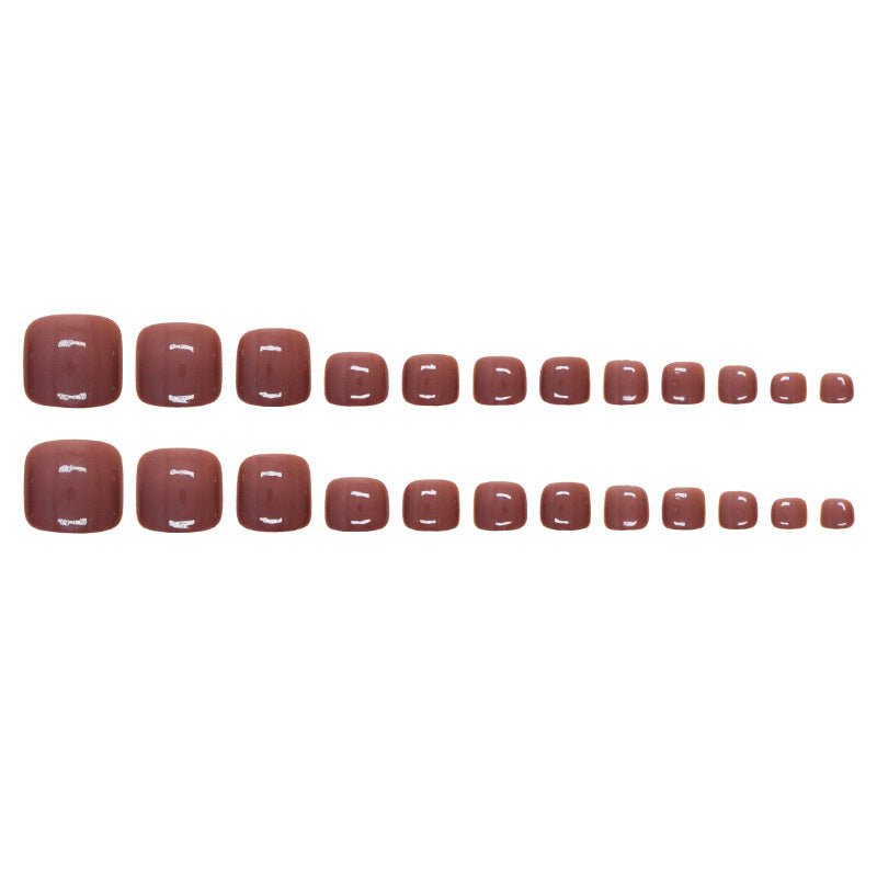 Elegant Minimalist Press-On Nail Set (24pcs) (DESIGN 7494)