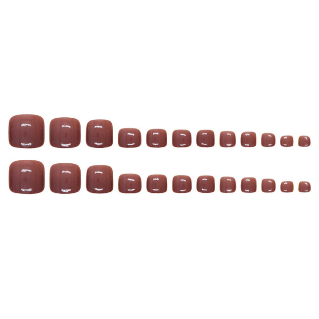 Elegant Minimalist Press-On Nail Set (24pcs) (DESIGN 7494)