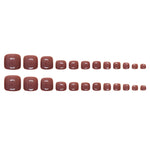 Elegant Minimalist Press-On Nail Set (24pcs) (DESIGN 7494)