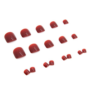 Elegant Minimalist Press-On Nail Set (24pcs) (DESIGN 7493)