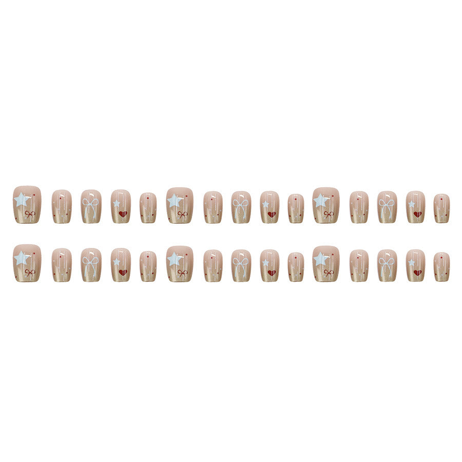 Elegant Minimalist Press-On Nail Set (24pcs) (DESIGN 7505)