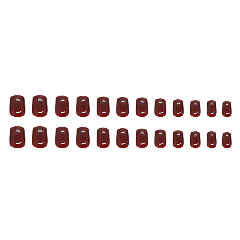Elegant Minimalist Press-On Nail Set (24pcs) (DESIGN 7470)