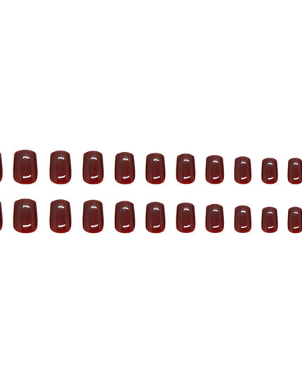Elegant Minimalist Press-On Nail Set (24pcs) (DESIGN 7470)