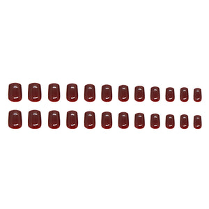 Elegant Minimalist Press-On Nail Set (24pcs) (DESIGN 7470)