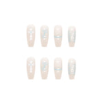 Elegant Minimalist Press-On Nail Set (24pcs) (DESIGN 7457)