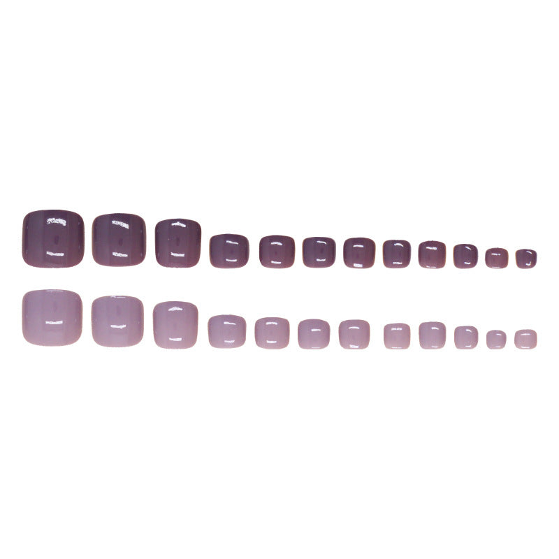 Elegant Minimalist Press-On Nail Set (24pcs) (DESIGN 7496)