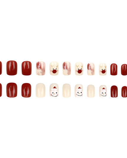 Elegant Minimalist Press-On Nail Set (24pcs) (DESIGN 7571)