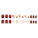 Elegant Minimalist Press-On Nail Set (24pcs) (DESIGN 7571)