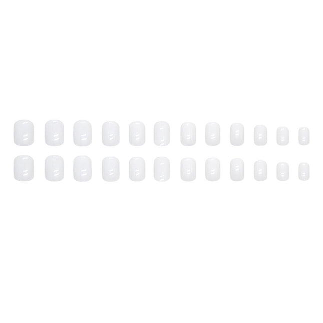 Elegant Minimalist Press-On Nail Set (24pcs) (DESIGN 7469)