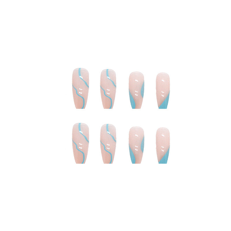 Elegant Minimalist Press-On Nail Set (24pcs) (DESIGN 7318)