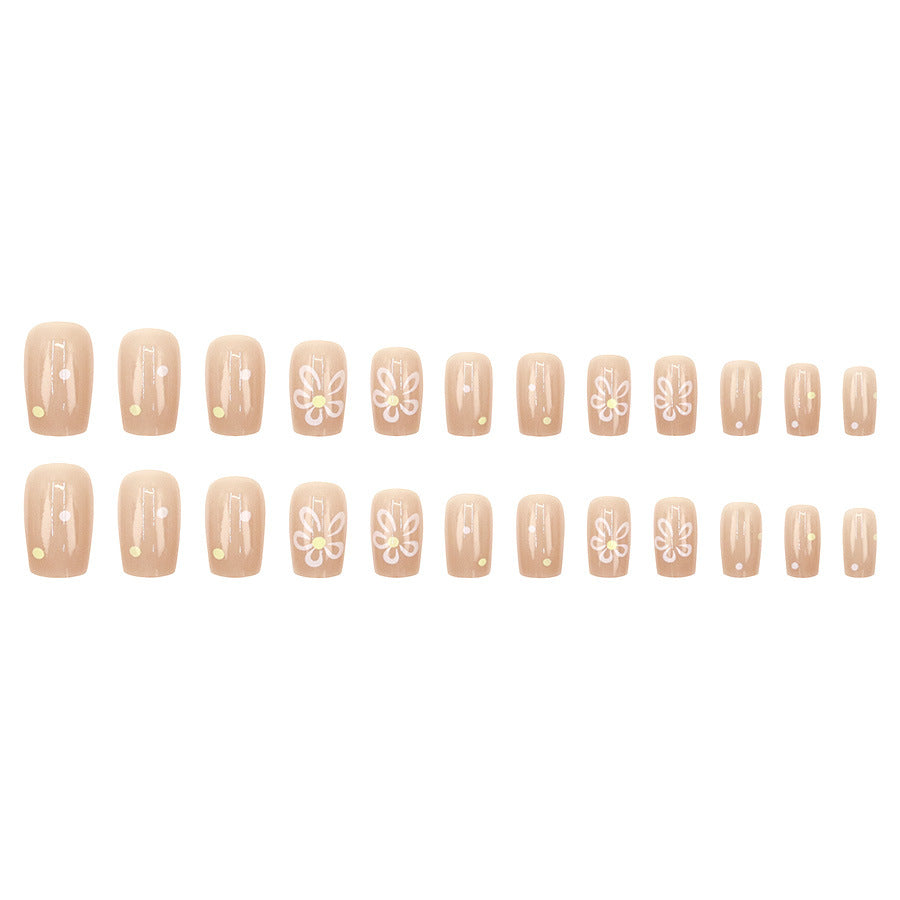 Elegant Minimalist Press-On Nail Set (24pcs) (DESIGN 7516)