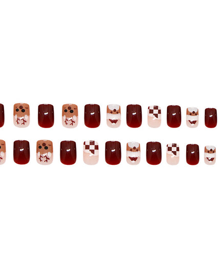 Elegant Minimalist Press-On Nail Set (24pcs) (DESIGN 7400)