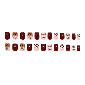 Elegant Minimalist Press-On Nail Set (24pcs) (DESIGN 7400)