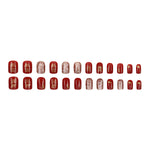 Elegant Minimalist Press-On Nail Set (24pcs) (DESIGN 7611)