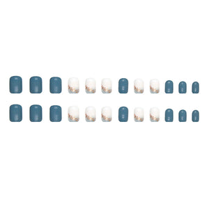 Elegant Minimalist Press-On Nail Set (24pcs) (DESIGN 7432)