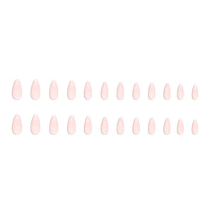 Elegant Minimalist Press-On Nail Set (24pcs) (DESIGN 7440)