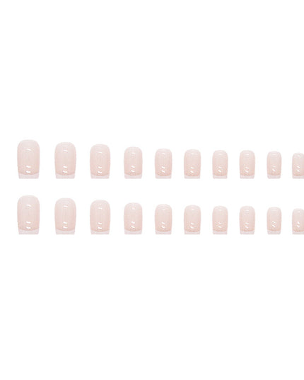 Elegant Minimalist Press-On Nail Set (24pcs) (DESIGN 7345)