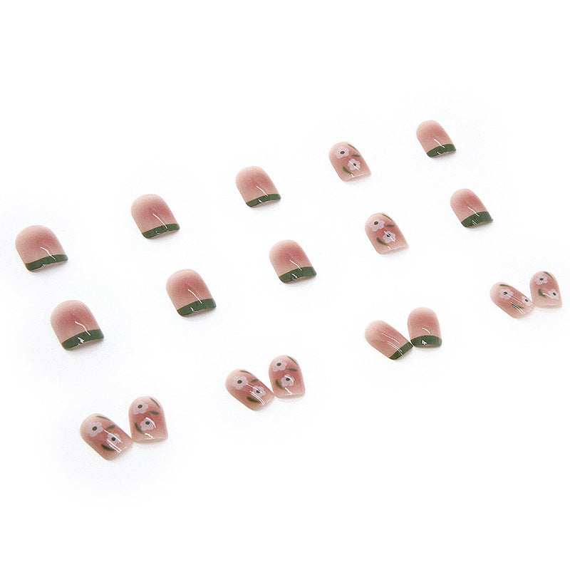 Elegant Minimalist Press-On Nail Set (24pcs) (DESIGN 7367)