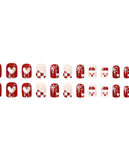 Elegant Minimalist Press-On Nail Set (24pcs) (DESIGN 7569)