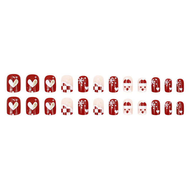 Elegant Minimalist Press-On Nail Set (24pcs) (DESIGN 7569)