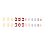Elegant Minimalist Press-On Nail Set (24pcs) (DESIGN 7644)