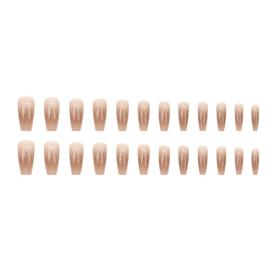 Elegant Minimalist Press-On Nail Set (24pcs) (DESIGN 7526)