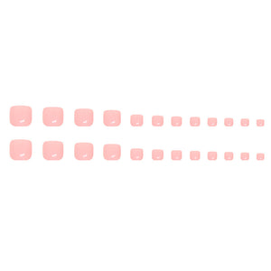 Elegant Minimalist Press-On Nail Set (24pcs) (DESIGN 7495)