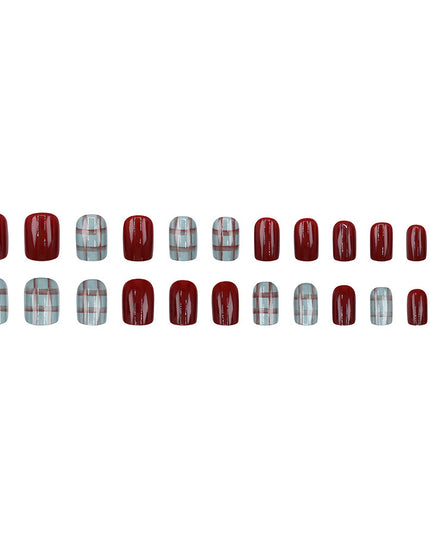 Elegant Minimalist Press-On Nail Set (24pcs) (DESIGN 7578)
