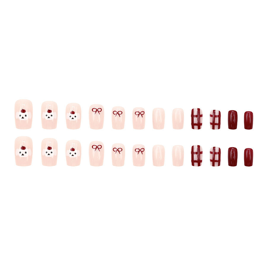 Elegant Minimalist Press-On Nail Set (24pcs) (DESIGN 7564)