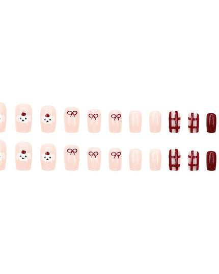 Elegant Minimalist Press-On Nail Set (24pcs) (DESIGN 7564)