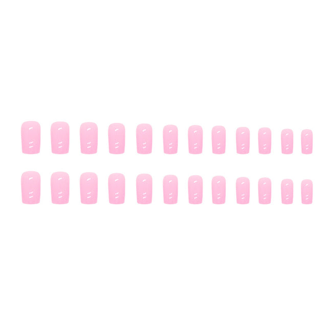 Elegant Minimalist Press-On Nail Set (24pcs) (DESIGN 7375)
