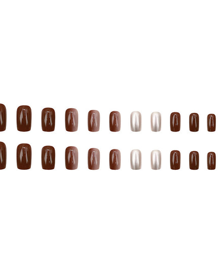 Elegant Minimalist Press-On Nail Set (24pcs) (DESIGN 7640)
