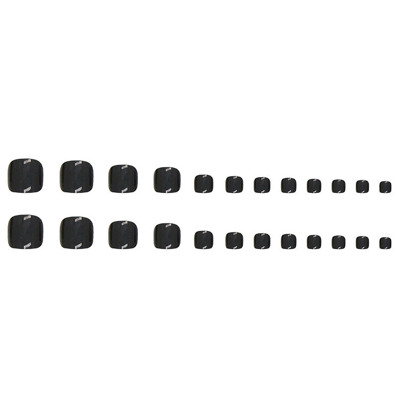 Elegant Minimalist Press-On Nail Set (24pcs) (DESIGN 7484)