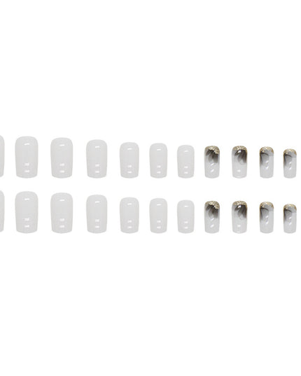 Elegant Minimalist Press-On Nail Set (24pcs) (DESIGN 7482)