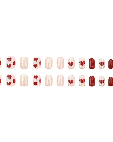 Elegant Minimalist Press-On Nail Set (24pcs) (DESIGN 7614)
