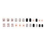 Elegant Minimalist Press-On Nail Set (24pcs) (DESIGN 7662)