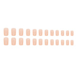 Elegant Minimalist Press-On Nail Set (24pcs) (DESIGN 7462)