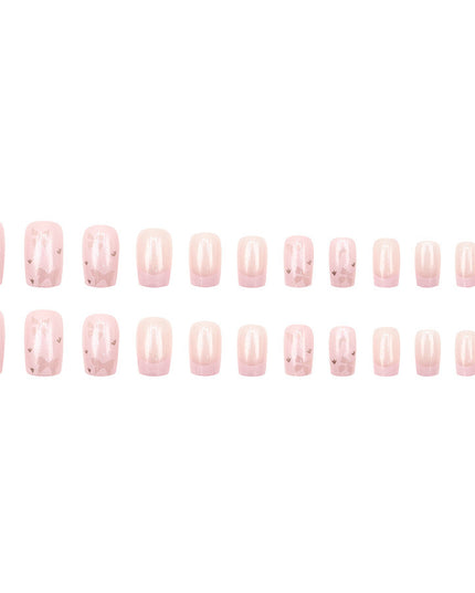Elegant Minimalist Press-On Nail Set (24pcs) (DESIGN 7541)