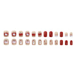 Elegant Minimalist Press-On Nail Set (24pcs) (DESIGN 7612)