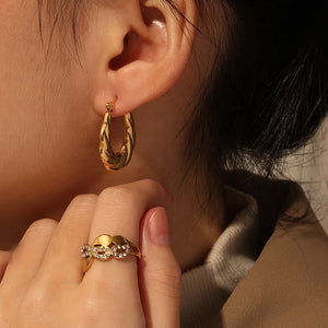 Anti Tarnish Korean Jewelry For Women (DESIGN 5061)