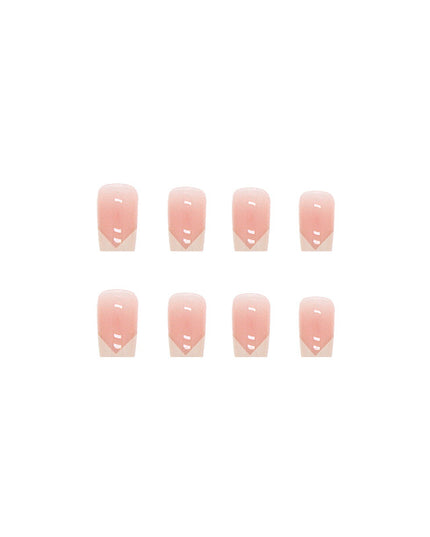 Elegant Minimalist Press-On Nail Set (24pcs) (DESIGN 7411)