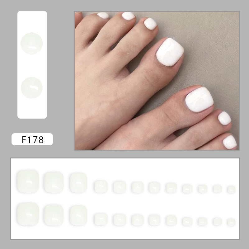 Elegant Minimalist Press-On Nail Set (24pcs) (DESIGN 7488)