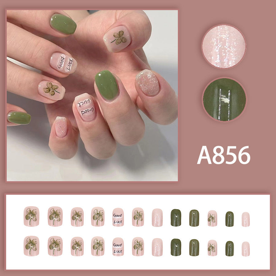Elegant Minimalist Press-On Nail Set (24pcs) (DESIGN 7508)