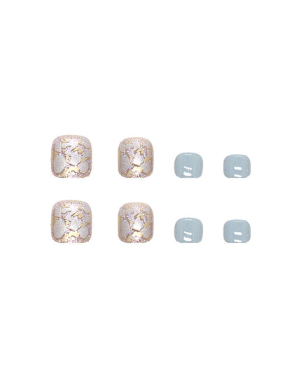 Elegant Minimalist Press-On Nail Set (24pcs) (DESIGN 7487)