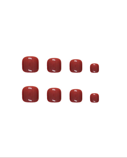 Elegant Minimalist Press-On Nail Set (24pcs) (DESIGN 7493)