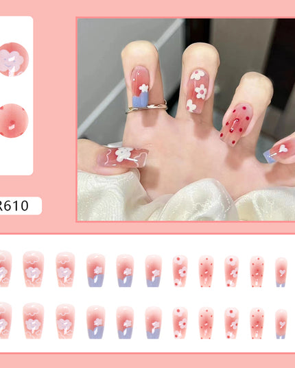 Elegant Minimalist Press-On Nail Set (24pcs) (DESIGN 7114)