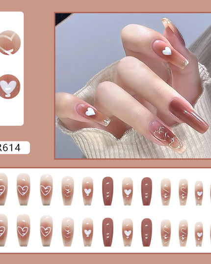 Elegant Minimalist Press-On Nail Set (24pcs) (DESIGN 7115)